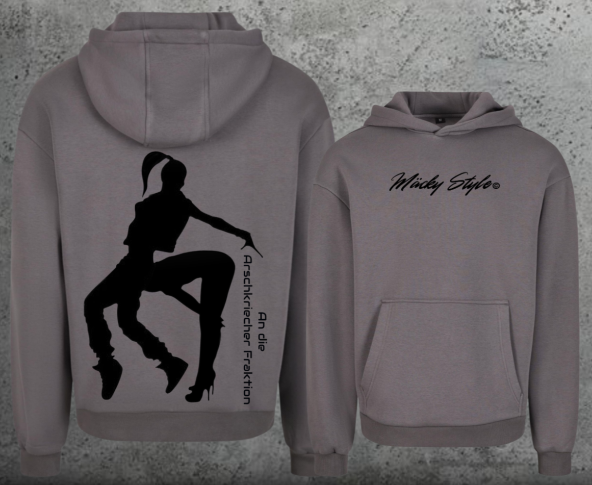 Arschkriecher Fraktion Hoodie Soft Backprint