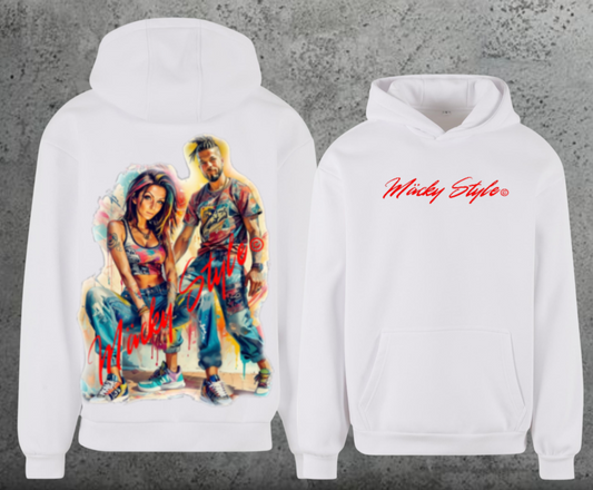 Die Macher Bunt Hoodie Soft Backprint