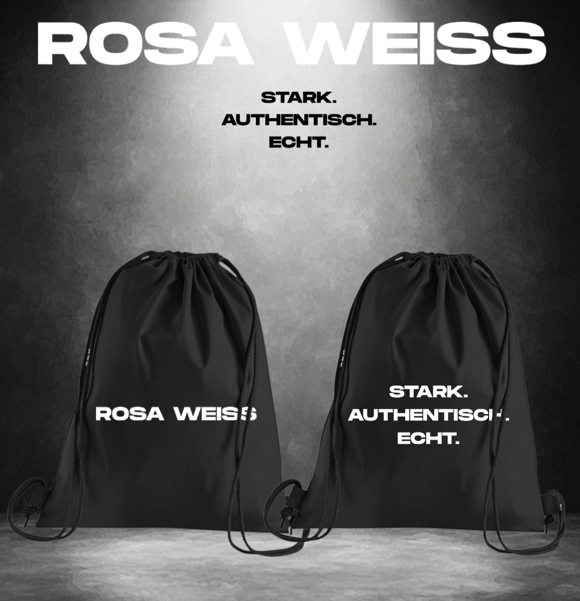 ROSA WEISS - STARK; AUTHENTISCH; ECHT Street Bag