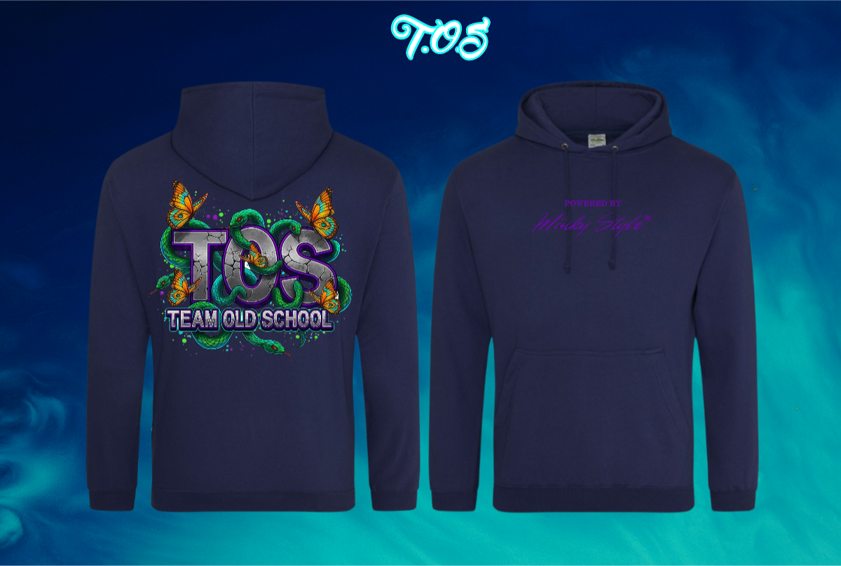 T.O.S. - Gift & Freiheit Hoodie Unisex Backprint