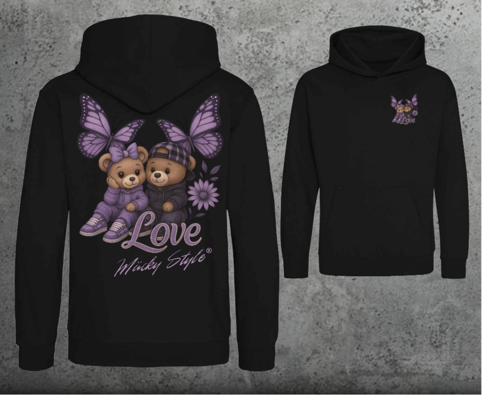 Felpa con cappuccio unisex MUSTER per bambini 