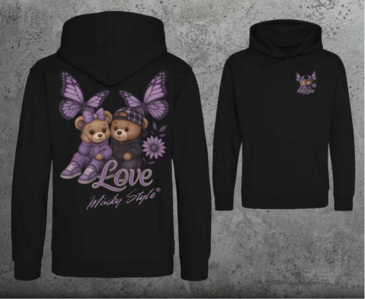 Felpa con cappuccio unisex MUSTER per bambini 