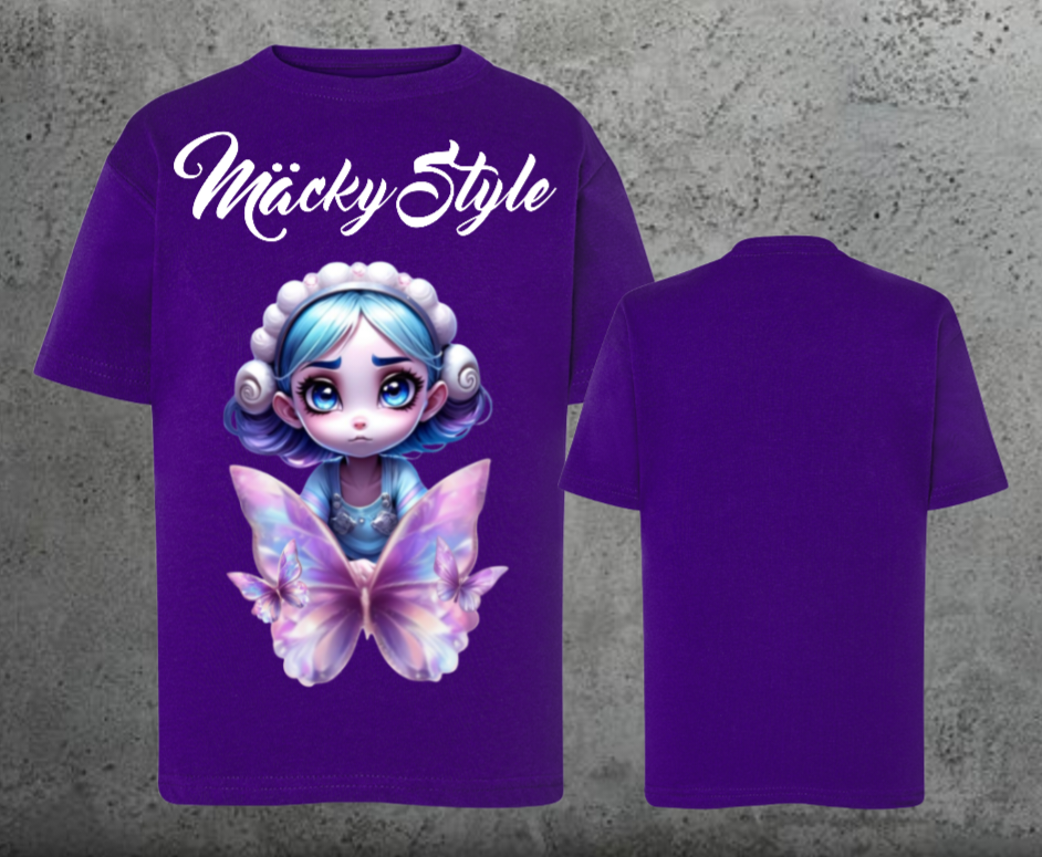 Butterfly-Fee Kids Shirt Unisex