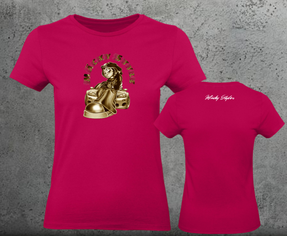 Racing Woman Shirt Frontprint