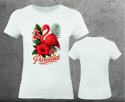 *Paradies Woman Shirt Frontprint