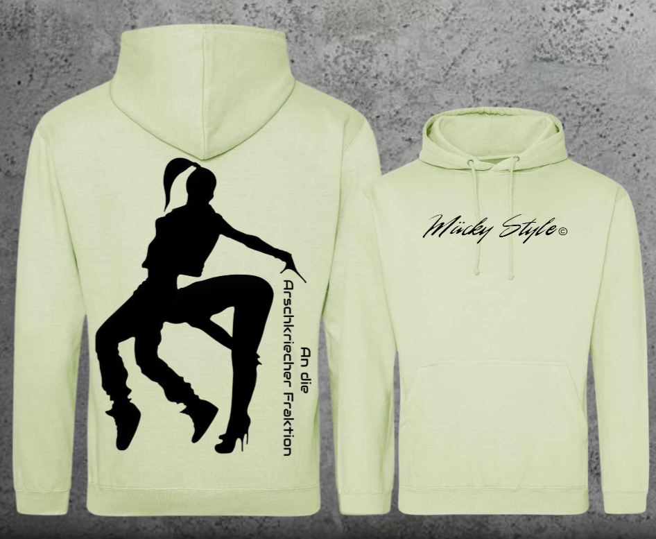 Arschkriecher Fraktion Hoodie Unisex Backprint