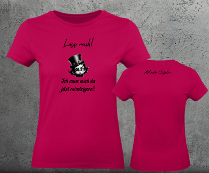 Maglietta Let Me Woman con stampa frontale