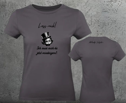 Maglietta Let Me Woman con stampa frontale