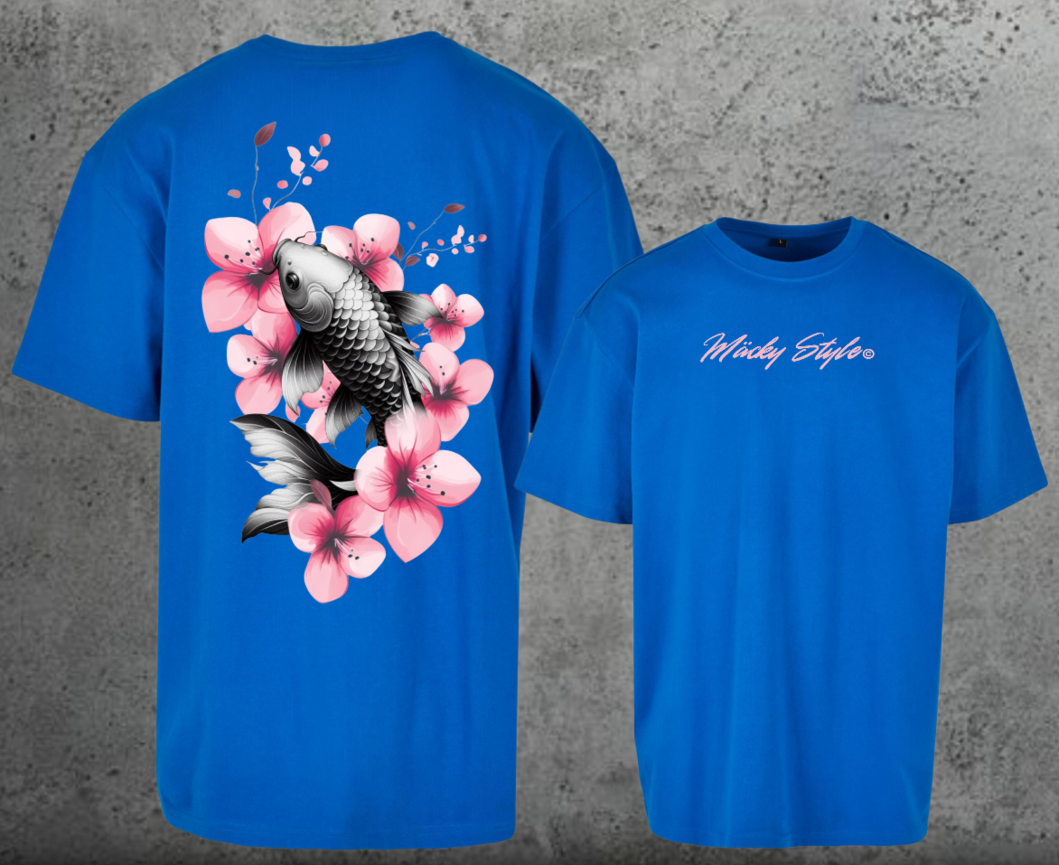 Koi Oversize Shirt Backprint