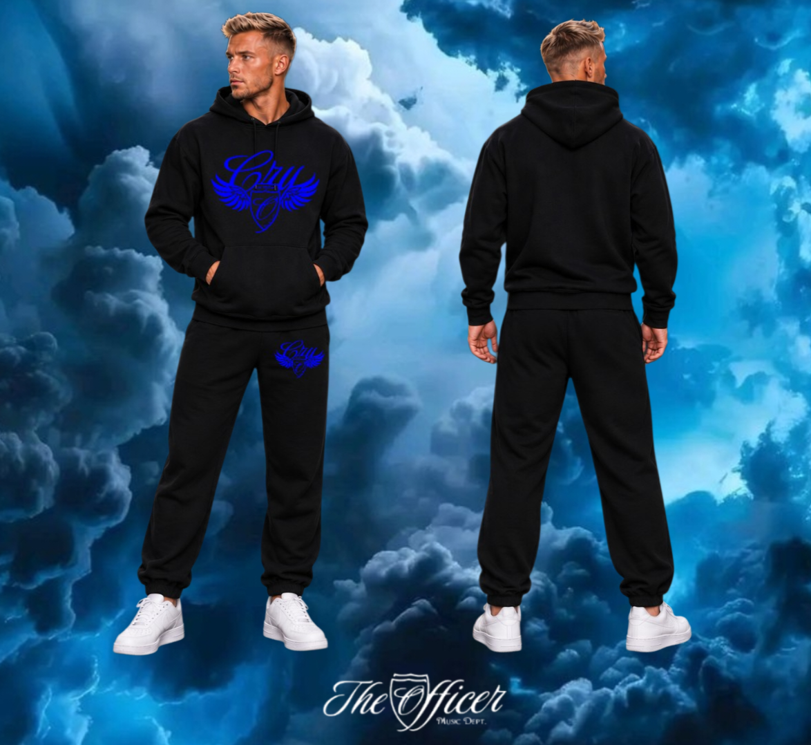 The Officer - Cry Unisex Jogger Frontprint