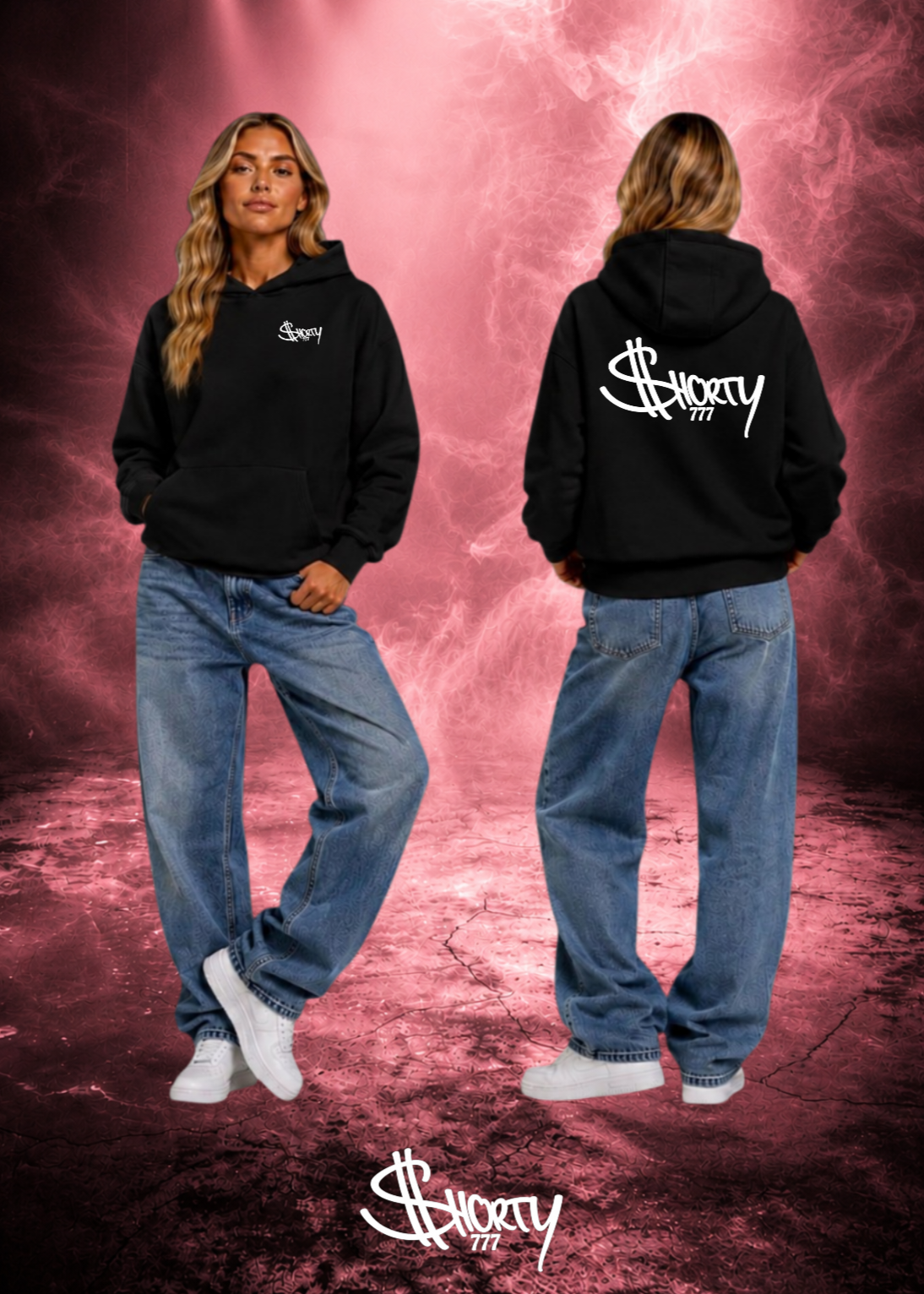 Shorty777 - Signature Hoodie Soft Backprint