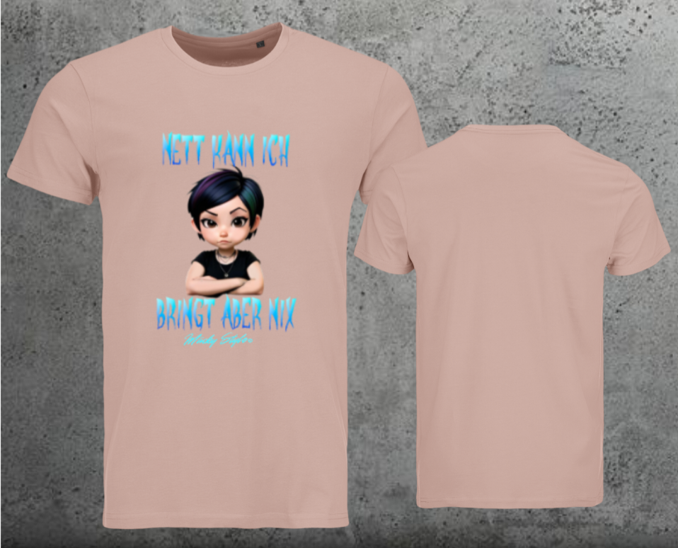 Nett kann ich Men Shirt Frontprint