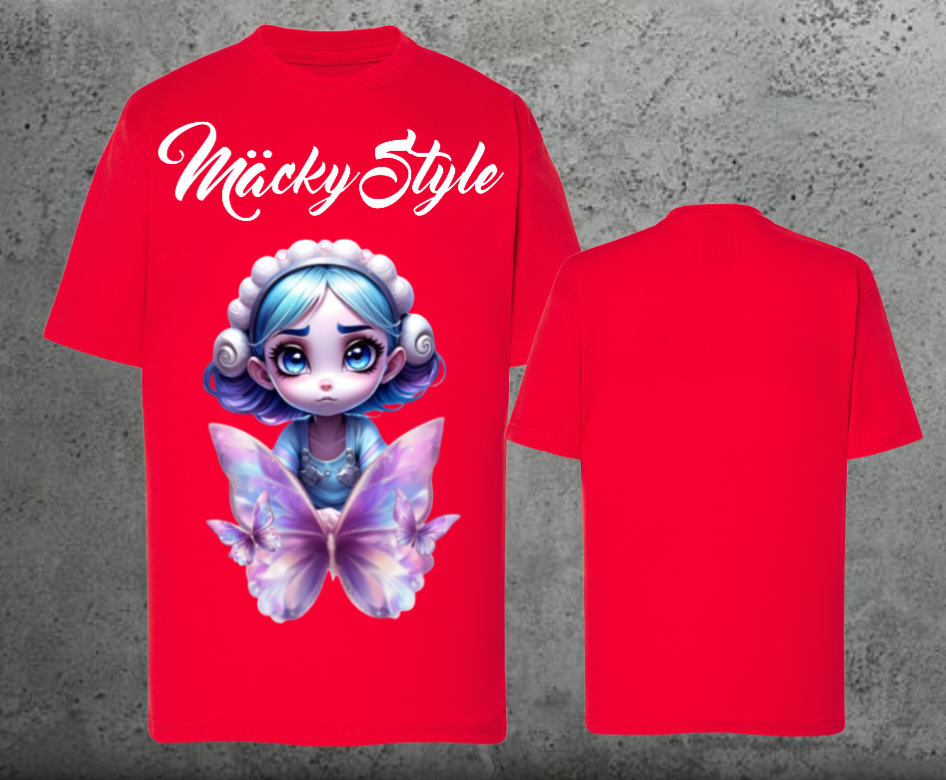 Butterfly-Fee Kids Shirt Unisex