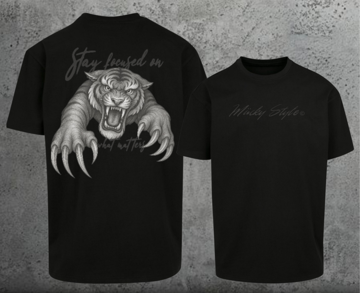 Tiger Oversize Shirt Backprint