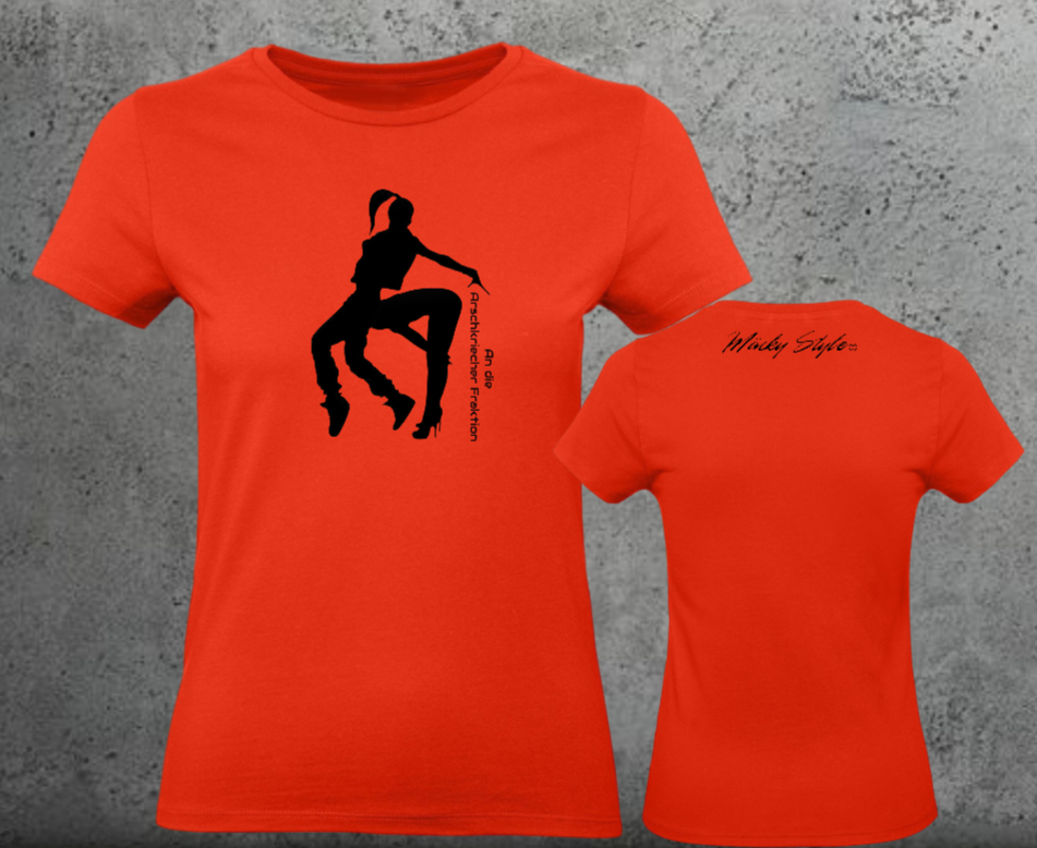 Arschkriecher Frasktion Woman Shirt Frontprint
