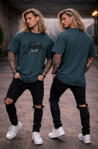 Trust Nobody Oversize Shirt Frontprint Unisex