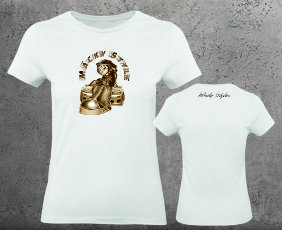 Racing Woman Shirt Frontprint