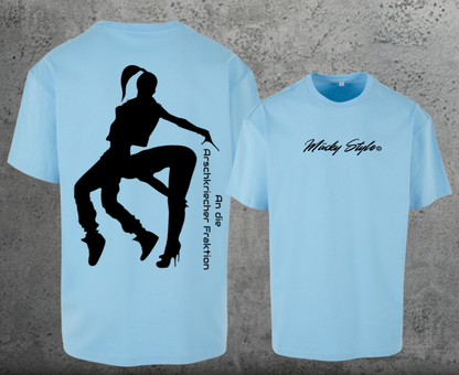 Ass-kisser faction oversized shirt backprint