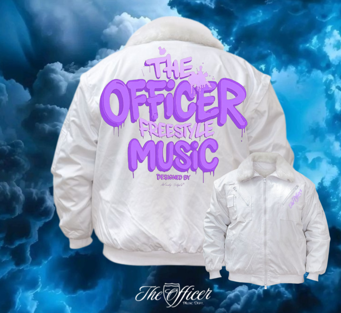 The Officer Freestyle Music Piloten Jacke