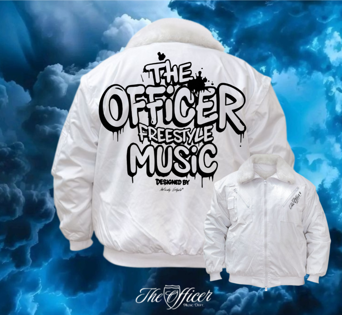 The Officer Freestyle Music Piloten Jacke