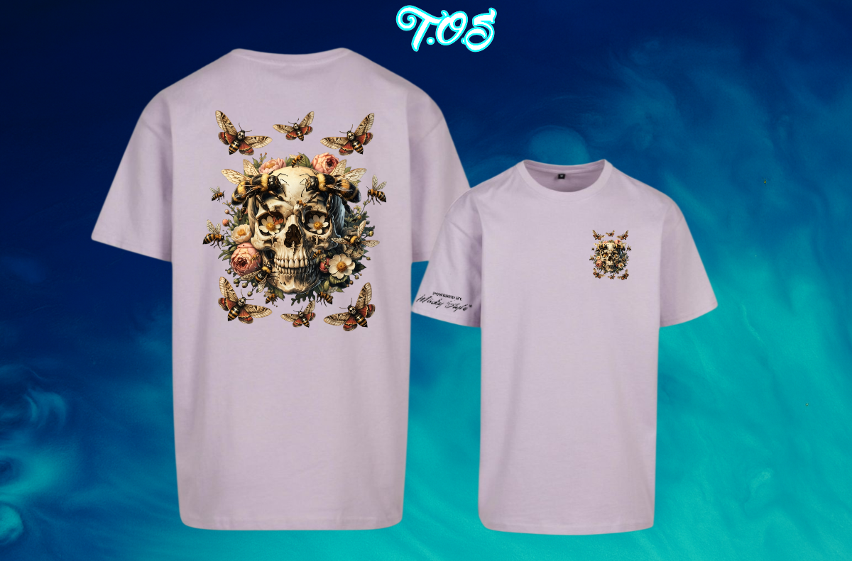 Bones & Honey Oversize Shirt Backprint Unisex
