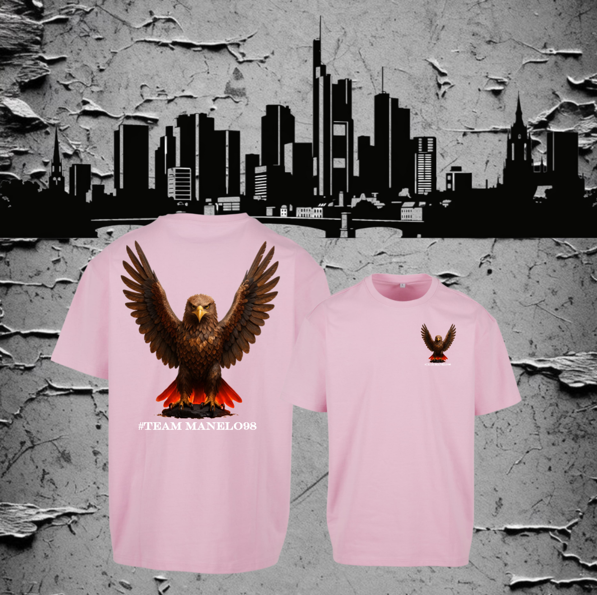 Manelo98 Oversize Shirt Backprint