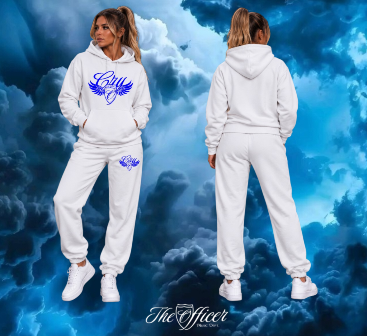 The Officer - Cry Unisex Jogger Frontprint