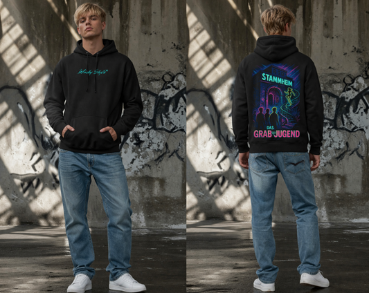 Pattern Hoodie Unisex Backprint