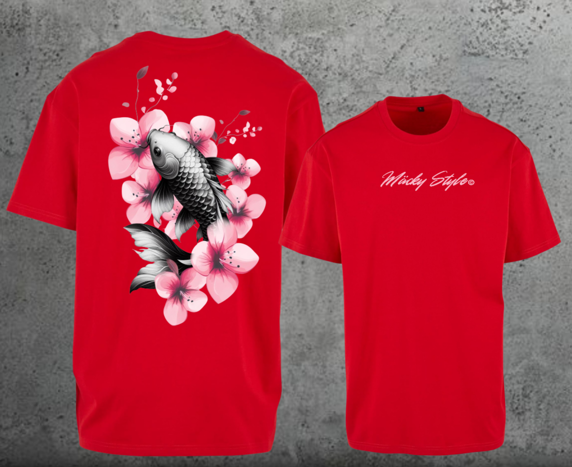 Koi Oversize Shirt Backprint