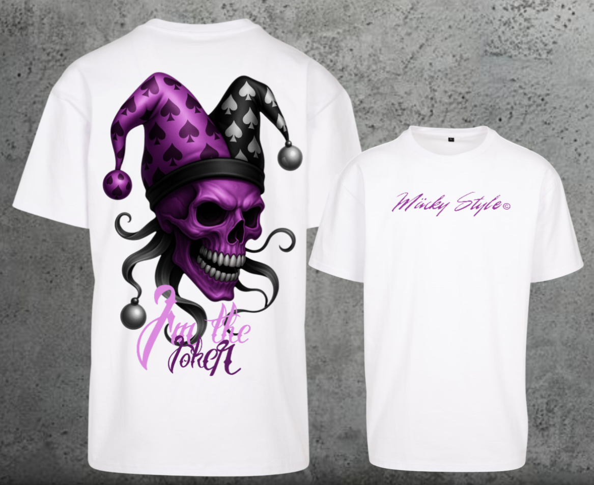 I`m the Joker Oversize Shirt Backprint