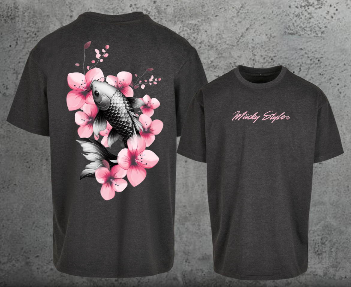 Koi Oversize Shirt Backprint