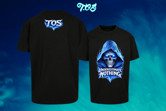 Camicia oversize con stampa sul retro 