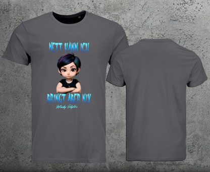 Nett kann ich Men Shirt Frontprint