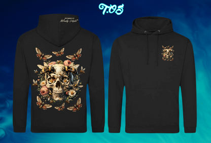 Bones & Honey Hoodie Unisex Backprint