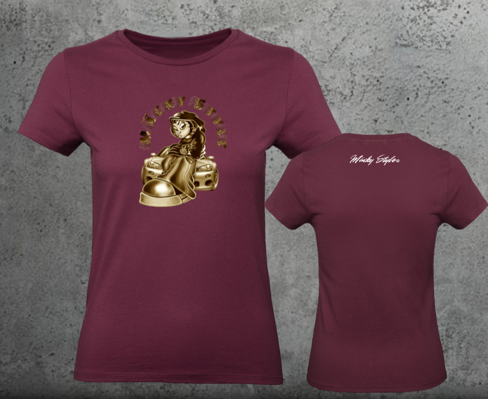 Racing Woman Shirt Frontprint