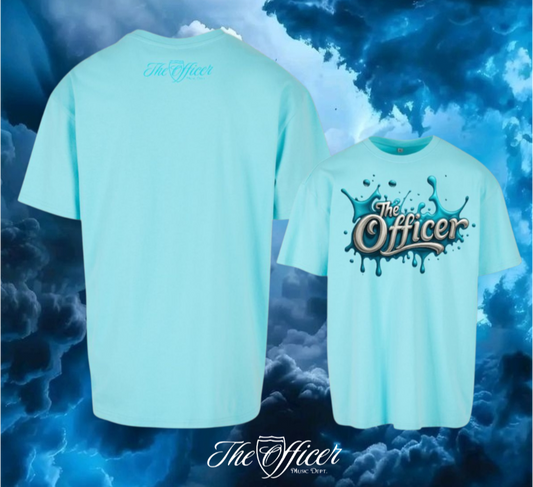 The Officer Splash Oversize Shirt Frontprint