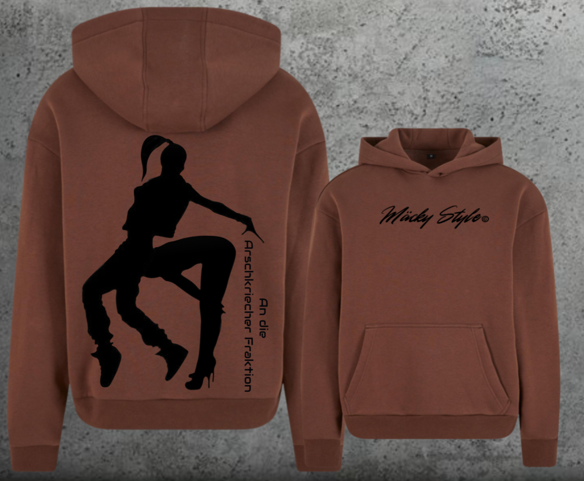 Arschkriecher Fraktion Hoodie Soft Backprint