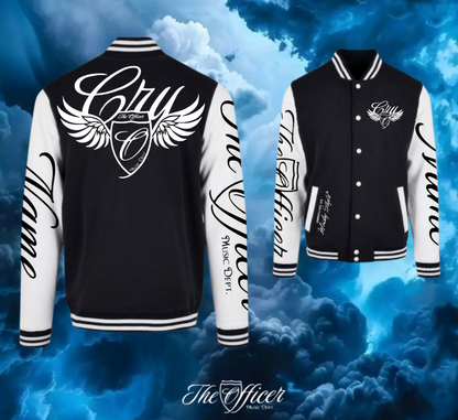 ESEMPIO Giacca College Stampa anteriore/posteriore 