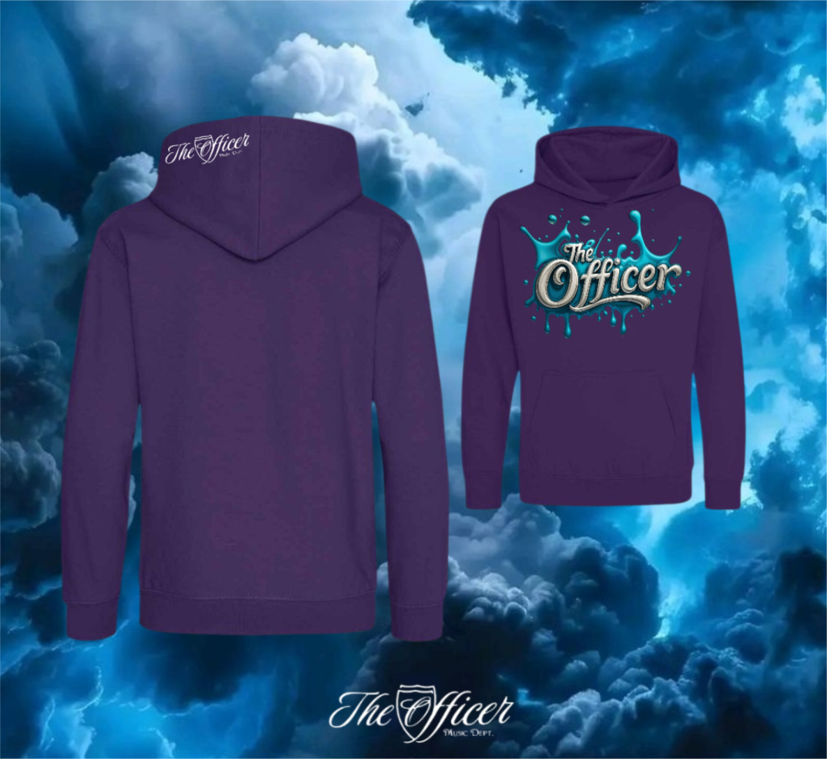 The Officer Kids Hoodie Unisex
