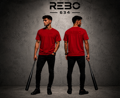 REBO 634  Oversize Shirt Backprint