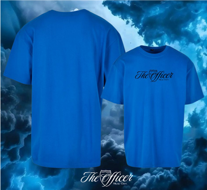 The Officer Schriftzug Oversize Shirt Frontprint Unisex