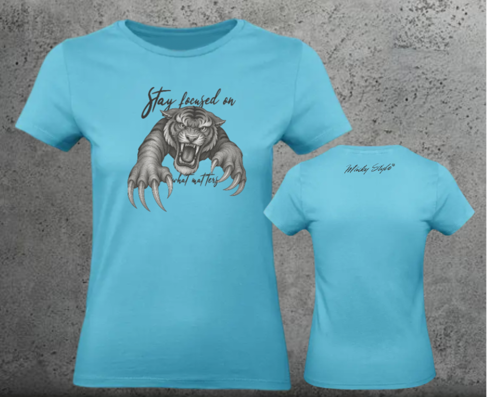 Tiger Woman Shirt Frontprint