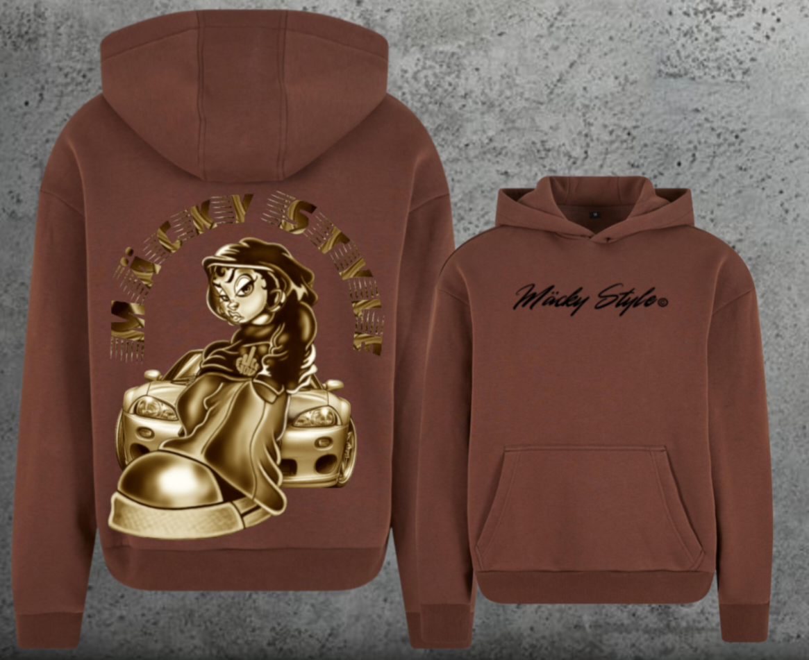 Racing Hoodie Soft Backprint