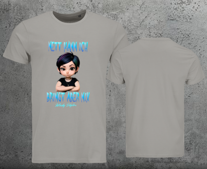 Nett kann ich Men Shirt Frontprint