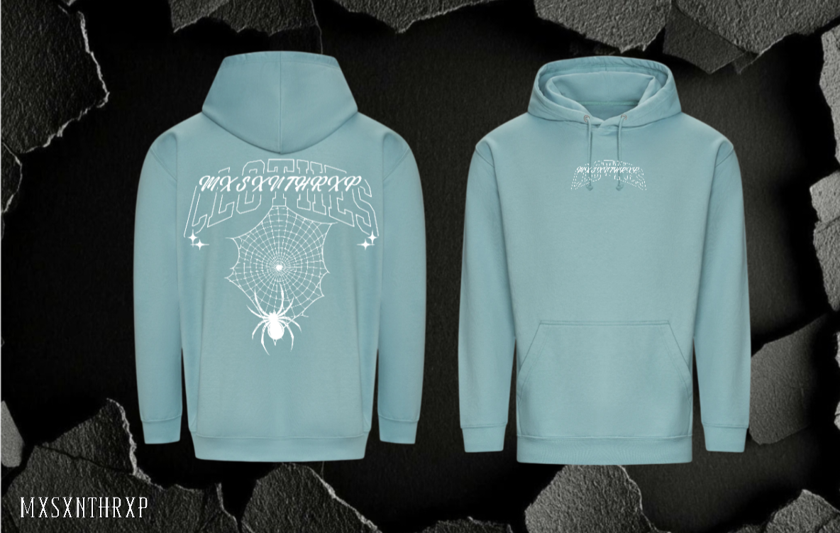 Clothes Spider Hoodie Unisex Backprint