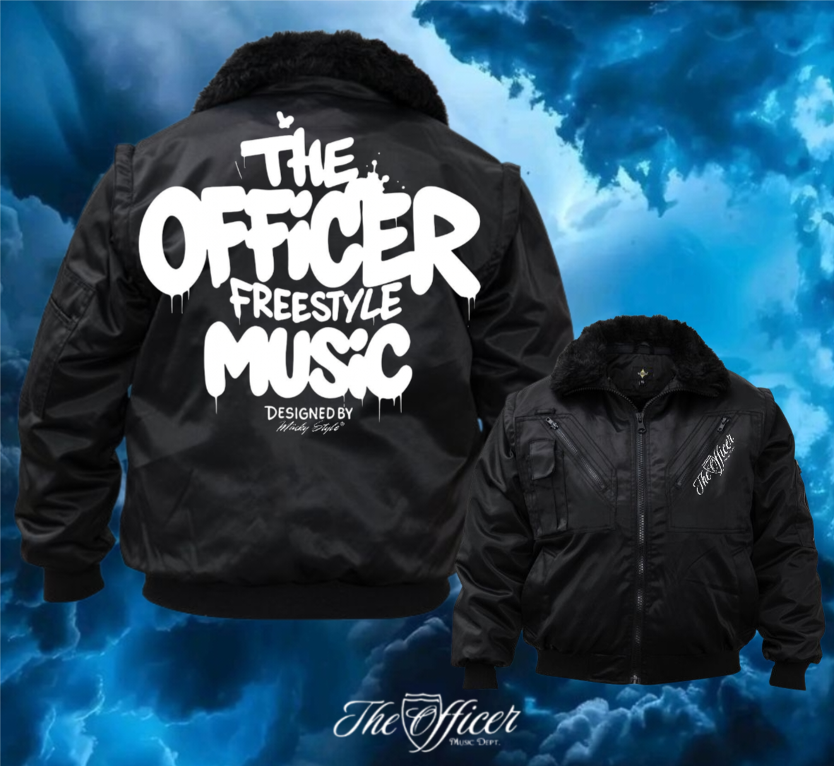 The Officer Freestyle Music Piloten Jacke