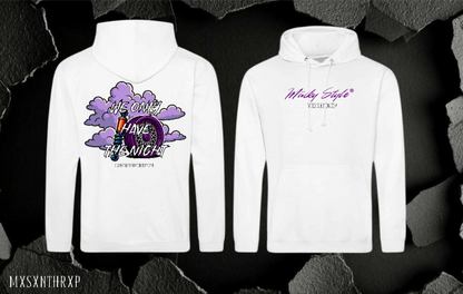 WE ONLY HAVE THE NIGHT Hoodie Unisex Backprint