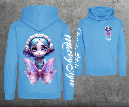 Butterfly Fairy Kids Hoodie Unisex