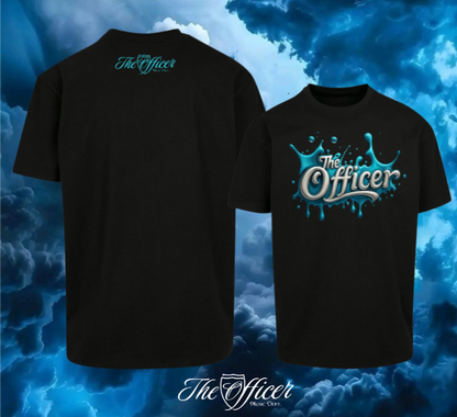 The Officer Splash Oversize Shirt Frontprint Unisex