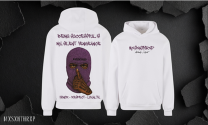 Sturmmaske Hoodie Soft Backprint Unisex